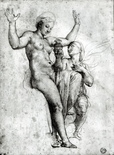 Psyche Presenting Venus with Water from the Styx, 1517 by Raffaello Sanzio Raphael
